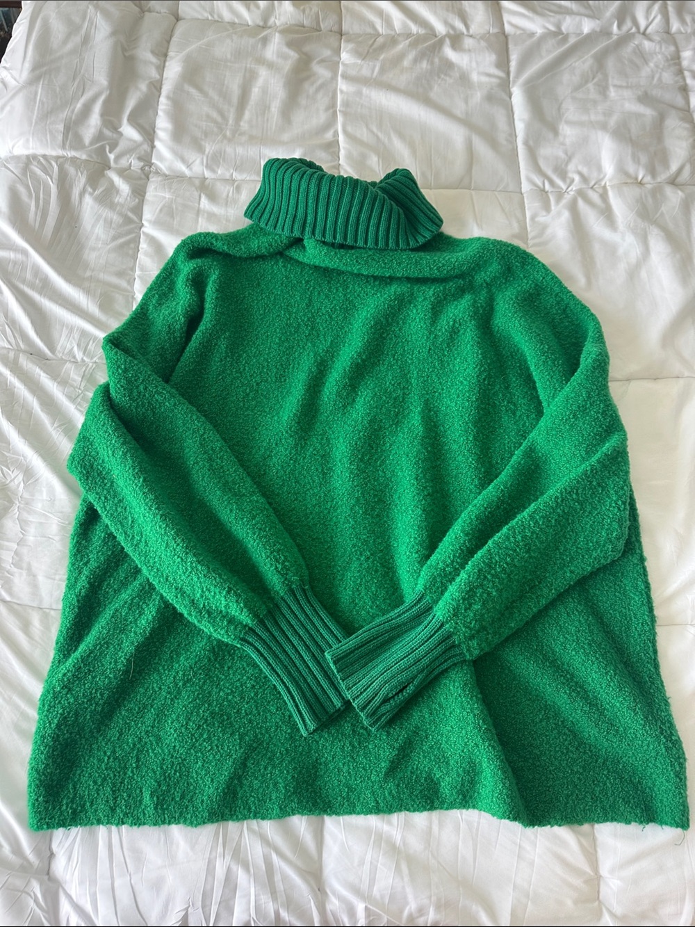 Offline by aerie Cozy Green Turtleneck Sweater